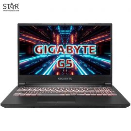 Laptop Gigabyte G5 KC-5S11130SH: i5 10500H, VGA RTX 3060 6G, Ram 16G, SSD NVMe 512G, Win10, RGB Keyboard, 15.6”FHD IPS 144Hz (Đen)
