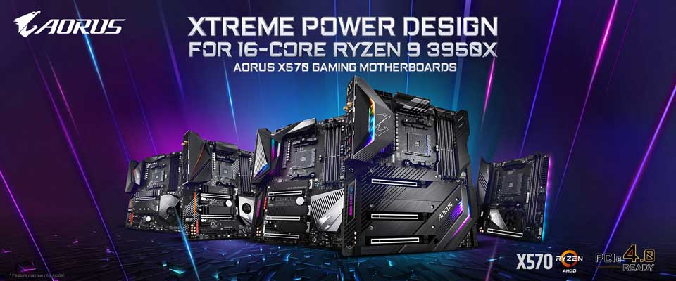 Mainboard Gigabyte X570 Aorus Master