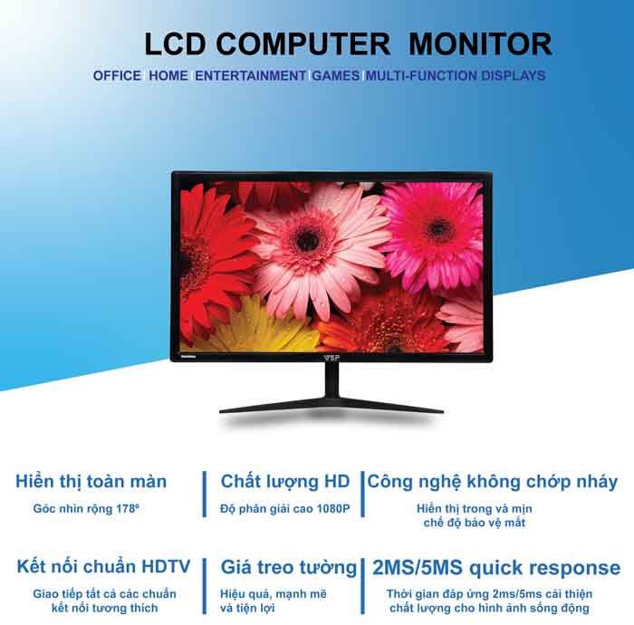 Màn hình LCD 19'' VSP VL19 (LC1901) LED Monitor