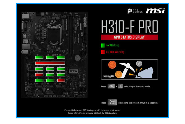 Mainboard MSI H310F Pro