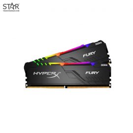 Ram DDR4 Kingston HyperX Fury RGB 32G/3600 (2x16G) (HX436C18FB4AK2/32) Tản Nhiệt