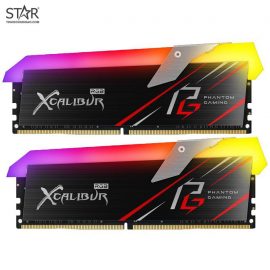 Ram DDR4 Team 16G/3200 T.Force Xcalibur RGB (2x8G) Tản Nhiệt (TF8D48G3200HC16CBK)