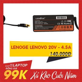Adapter Laptop Lenoge Lenovo 20V – 4.5A
