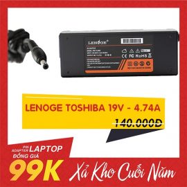 Adapter Laptop Lenoge Toshiba 19V – 4.74A