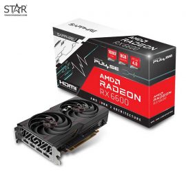 VGA Radeon RX6600 8G GDDR6 SAPPHIRE PULSE (PULSE AMD Radeon™ RX 6600)