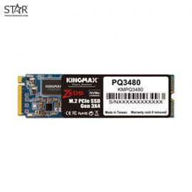 Ổ cứng SSD 128G Kingmax Zeus PQ3480 NVMe PCIe Gen3x4 M.2 2280 (KMPQ3480128G4)