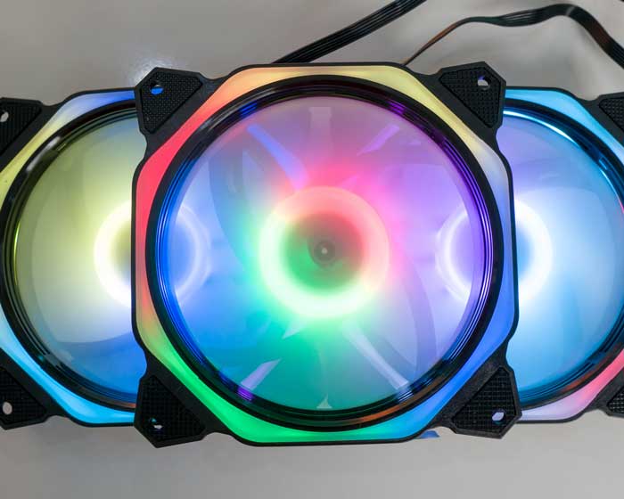 Hệ thống Led RGB cực đẹp từ Fan Case WM-STAR V1