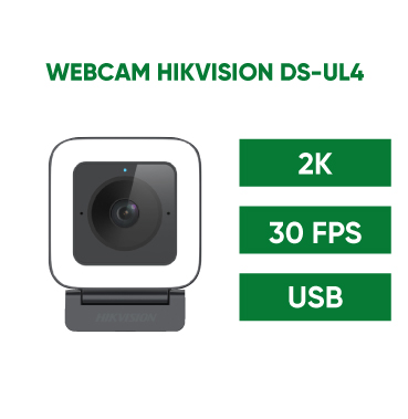 Webcam Hikvision DS-UL4 | 2K (2560 × 1440)