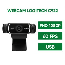 Webcam Logitech C922 Full HD 1080P