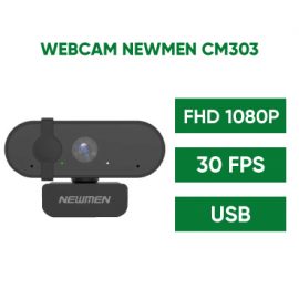 Webcam Newmen CM303 Full HD 1080P