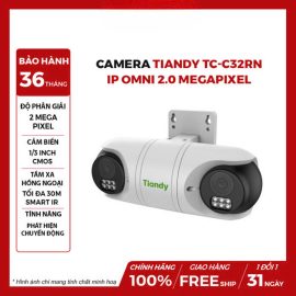 Camera TIANDY TC-C32RN IP Omni Hồng Ngoại 2.0 Megapixel (I5/E/Y/QX/4mm/V4.2)