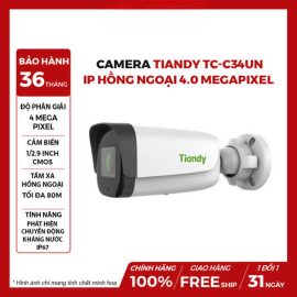 Camera TIANDY TC-C34UN IP Hồng Ngoại 4.0 MP (I8/A/E/Y/2.8-12mm/V4.2)