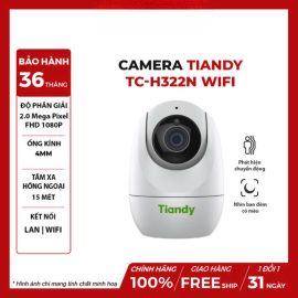 Camera TIANDY TC-H322N Wifi Hồng Ngoại 2.0 MP (I2W/WIFI/Eu/4mm/V4.1)